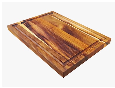 Foto 2 | Platos Xtellar De Madera Tabla Para Picar De Madera De Teca 25x35 Cm