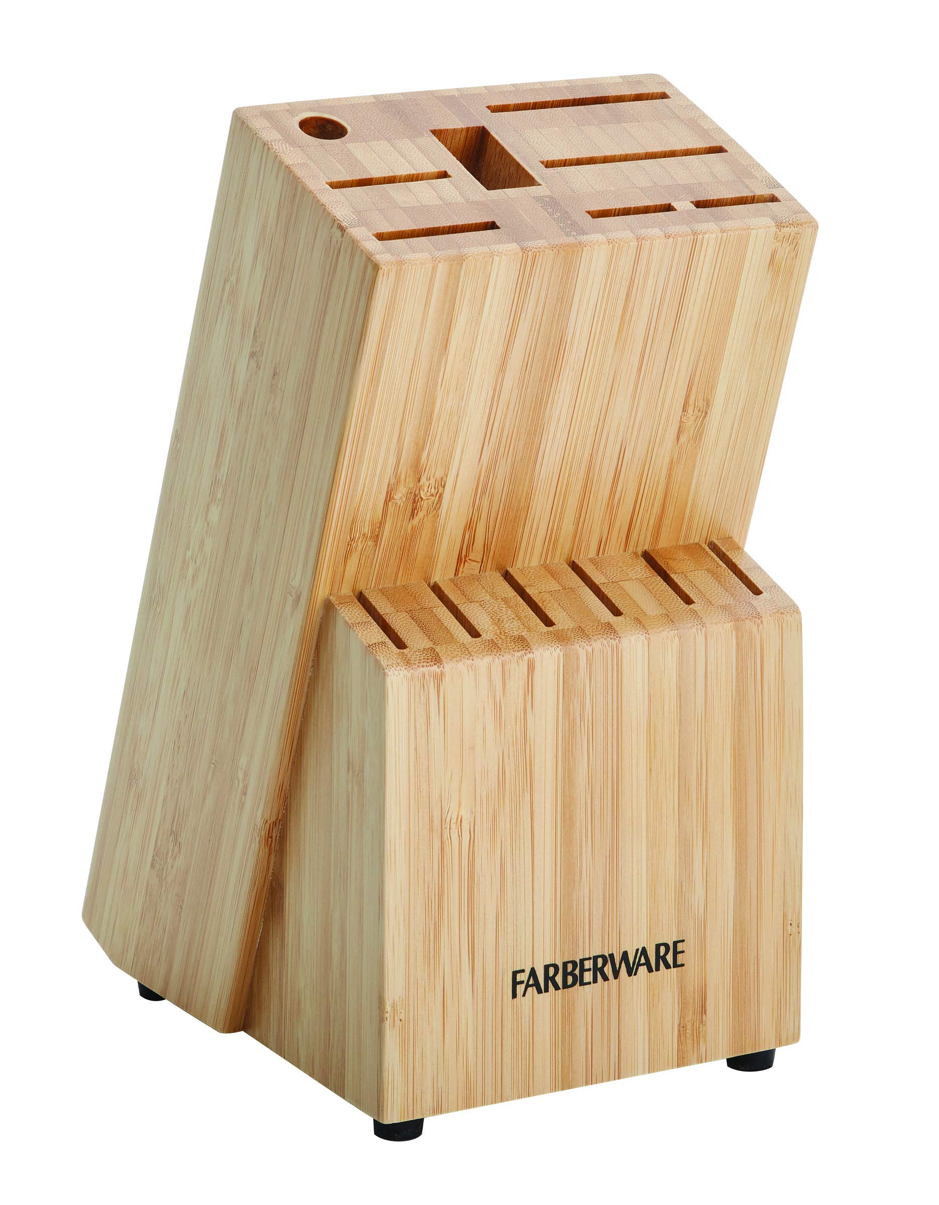 Foto 2 | Juego De Bloques De Cuchillos Farberware De Acero Inoxidable Estampado, 15 Piezas - Venta Internacional.