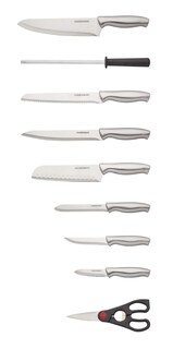 Foto 3 | Juego De Bloques De Cuchillos Farberware De Acero Inoxidable Estampado, 15 Piezas - Venta Internacional.