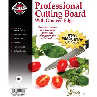 Foto 5 | Tabla De Cortar Norpro Professional De Polietileno 39,37 Cm X 25,4 Cm - Venta Internacional.