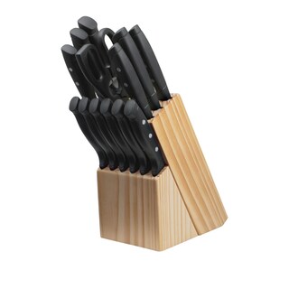 Foto 3 | Juego De Bloques De Cuchillos Farberware De Acero Con Alto Contenido De Carbono, 22 Piezas - Venta Internacional.