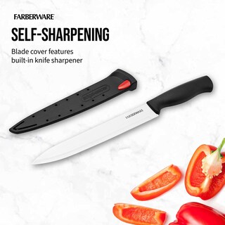 Foto 3 | Cuchillo Para Rebanar Farberware Edgekeeper, Autoafilable, 20 Cm - Venta Internacional.