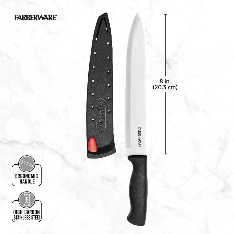Foto 5 pulgar | Cuchillo Para Rebanar Farberware Edgekeeper, Autoafilable, 20 Cm - Venta Internacional.