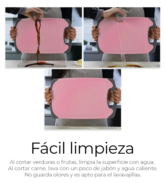 Foto 4 pulgar | Tabla Xtellar De Cocina Para Picar Cortar Alimentos Set 3 Piezas