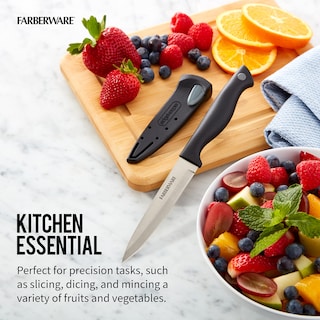 Foto 6 | Cuchillo Multiusos Farberware Edgekeeper De Acero Al Carbono De 11 Cm De Alto - Venta Internacional.