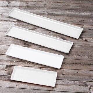 Foto 3 | Bandeja Para Flores Novelty Countryside, Blanca, Grande, 28,25 X 6,5 Cm - Venta Internacional.