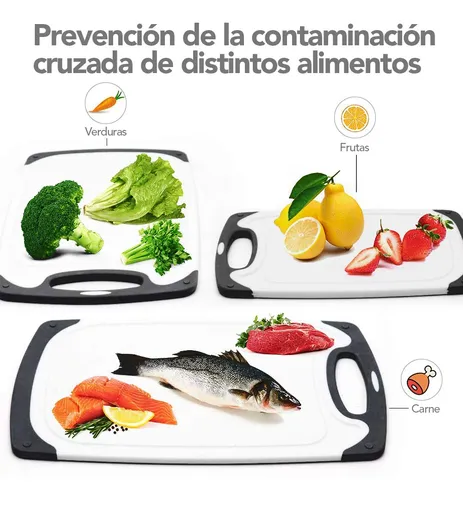 Foto 4 | Set Premium De 4 Tablas Xtellar Para Picar Alimentos En Cocina