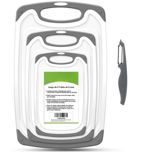 Foto 2 pulgar | Set Premium De 4 Tablas Xtellar Para Picar Alimentos En Cocina