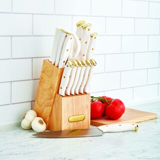 Foto 5 | Juego De Bloques De Cuchillos Farberware De Acero Inoxidable Con Alto Contenido De Carbono, 15 Piezas - Venta Intern