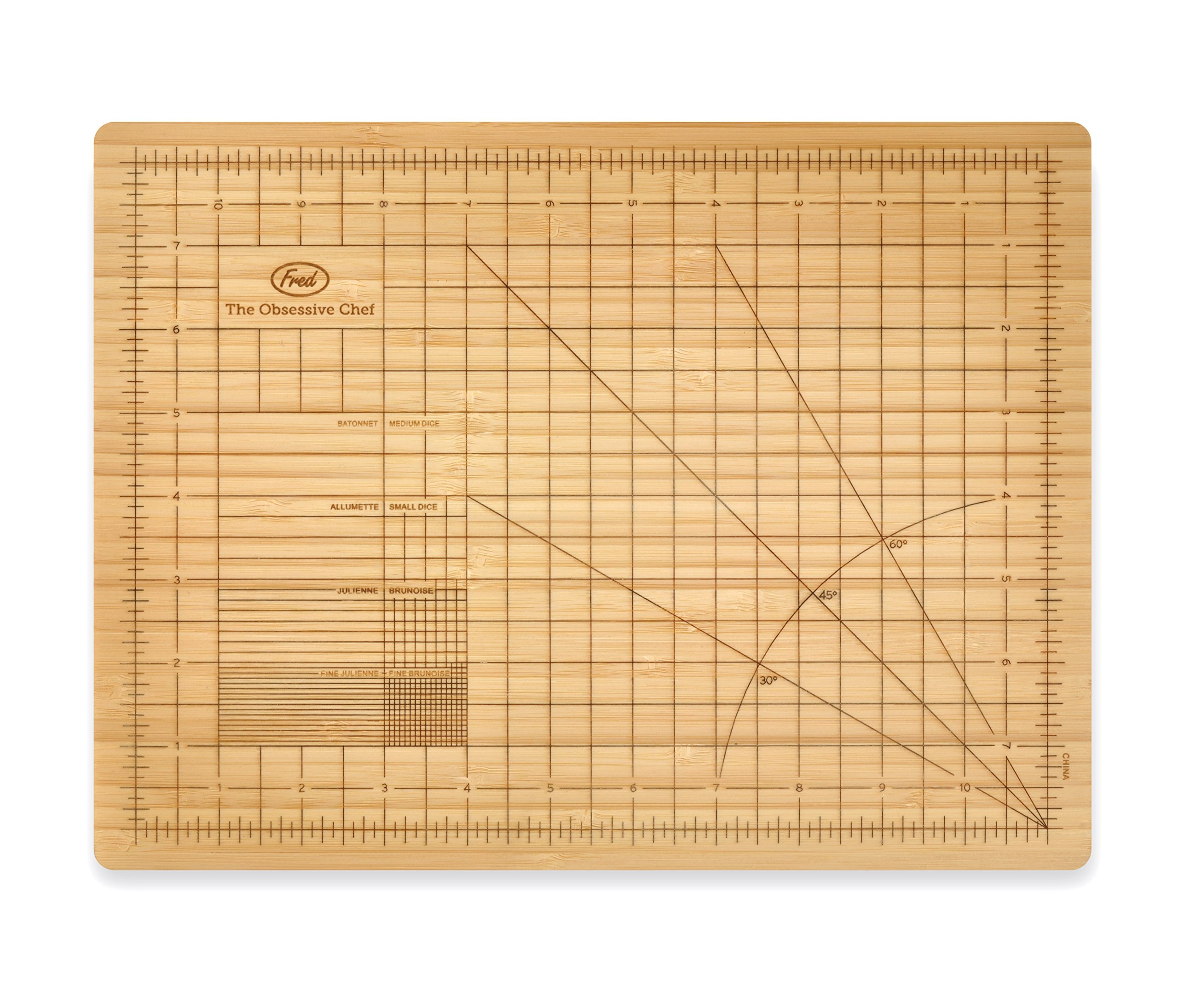 Foto 3 pulgar | Tabla De Cortar Genuina Fred The Obsessive Chef Bamboo - Venta Internacional.