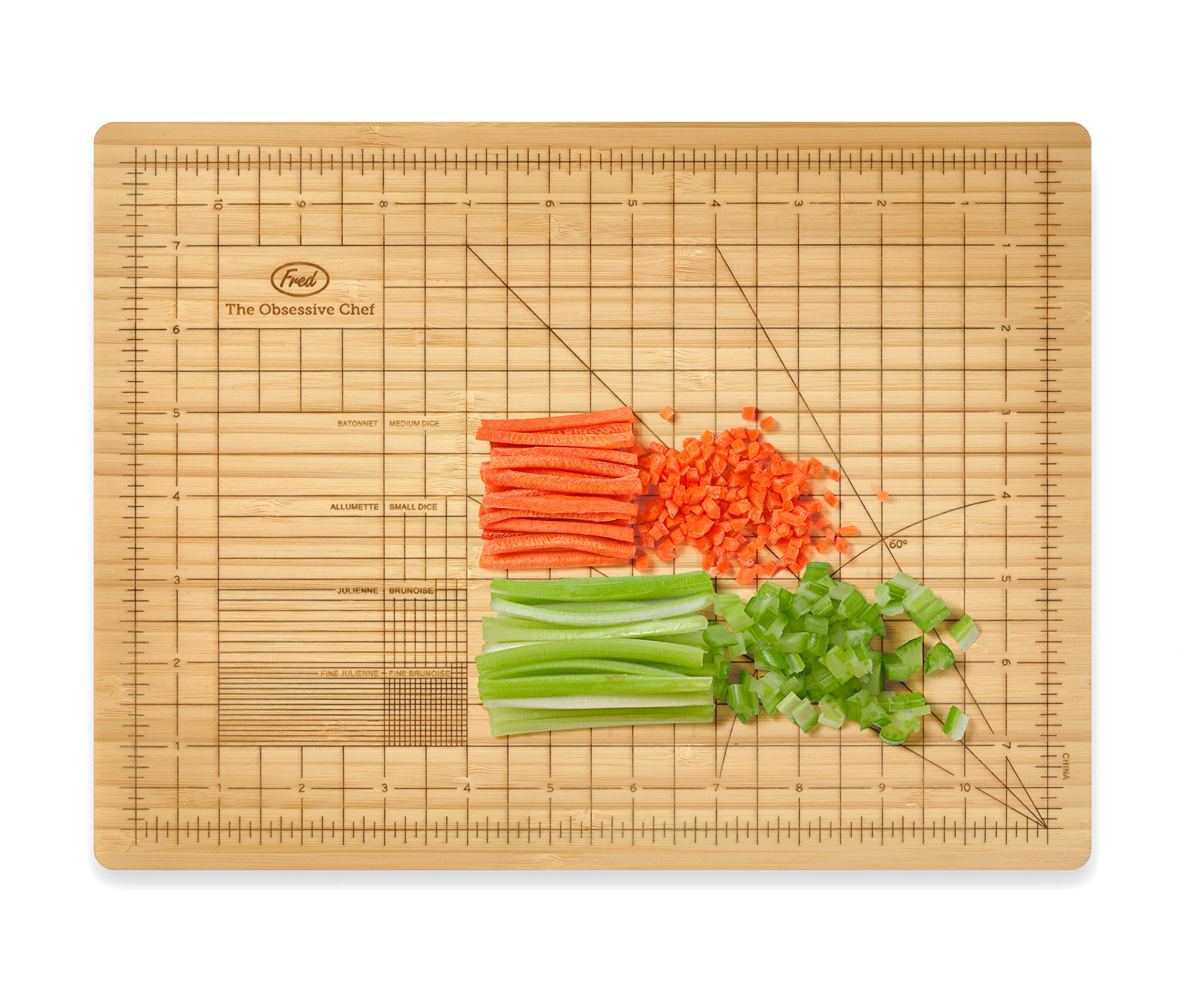 Foto 5 | Tabla De Cortar Genuina Fred The Obsessive Chef Bamboo - Venta Internacional.