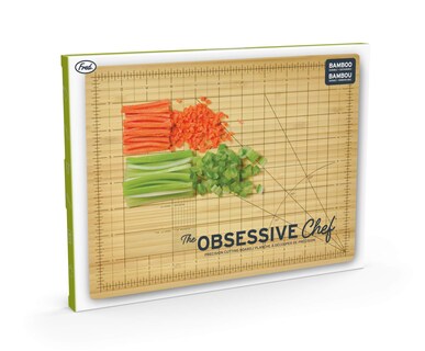 Foto 6 | Tabla De Cortar Genuina Fred The Obsessive Chef Bamboo - Venta Internacional.