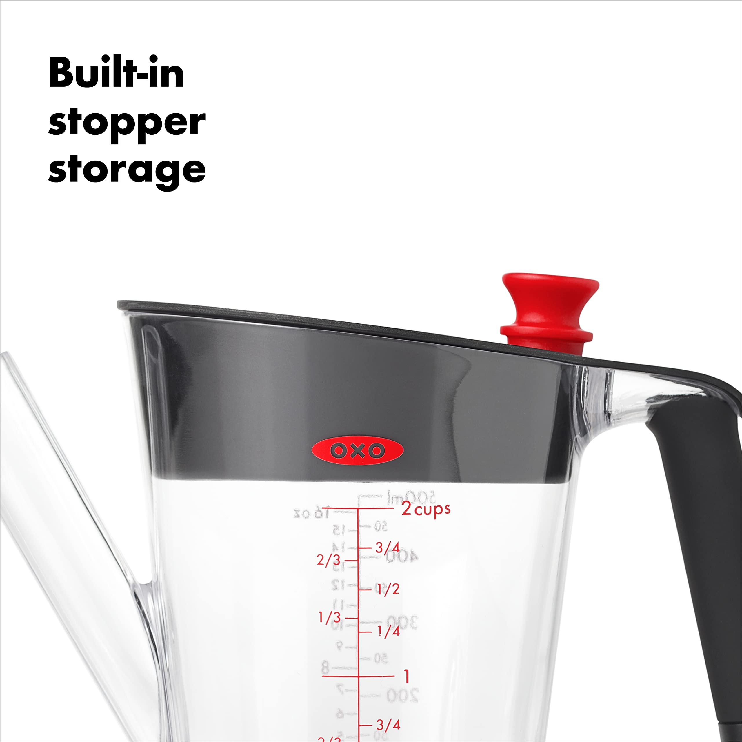 Foto 6 pulgar | Separador De Grasa Oxo Good Grips De Plástico Sin Bpa, 500 Ml - Venta Internacional.