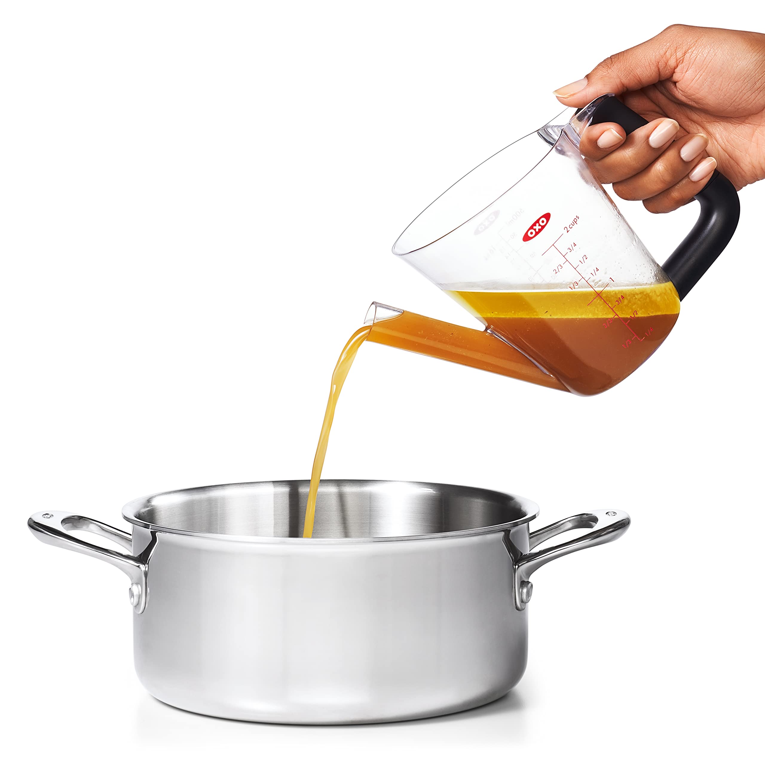 Foto 8 pulgar | Separador De Grasa Oxo Good Grips De Plástico Sin Bpa, 500 Ml - Venta Internacional.