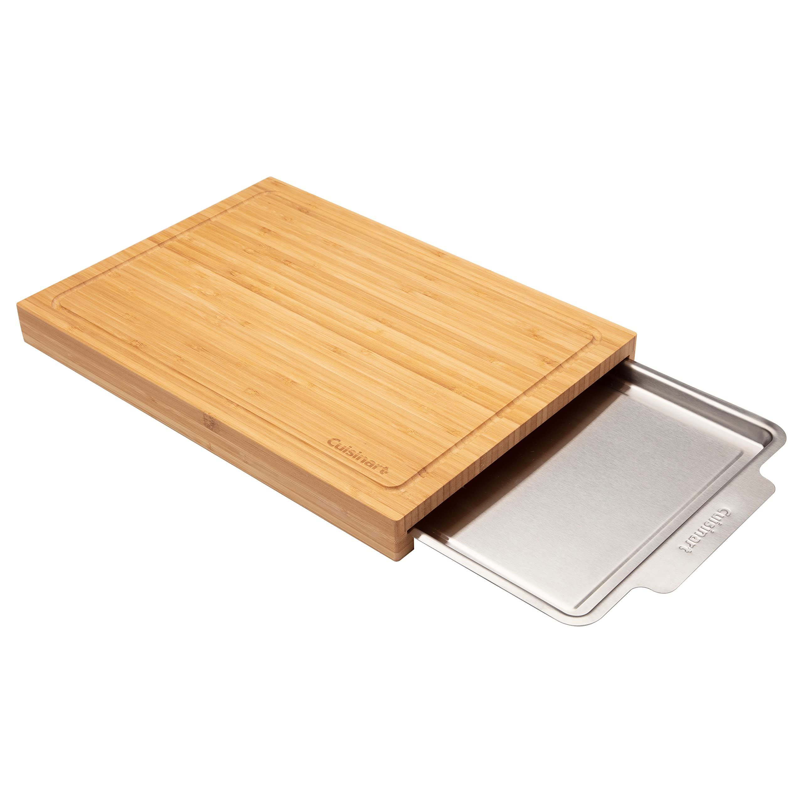 Foto 2 pulgar | Tabla De Cortar Cuisinart Cpk-4884 De Bambú Con Bandeja Oculta - Venta Internacional.