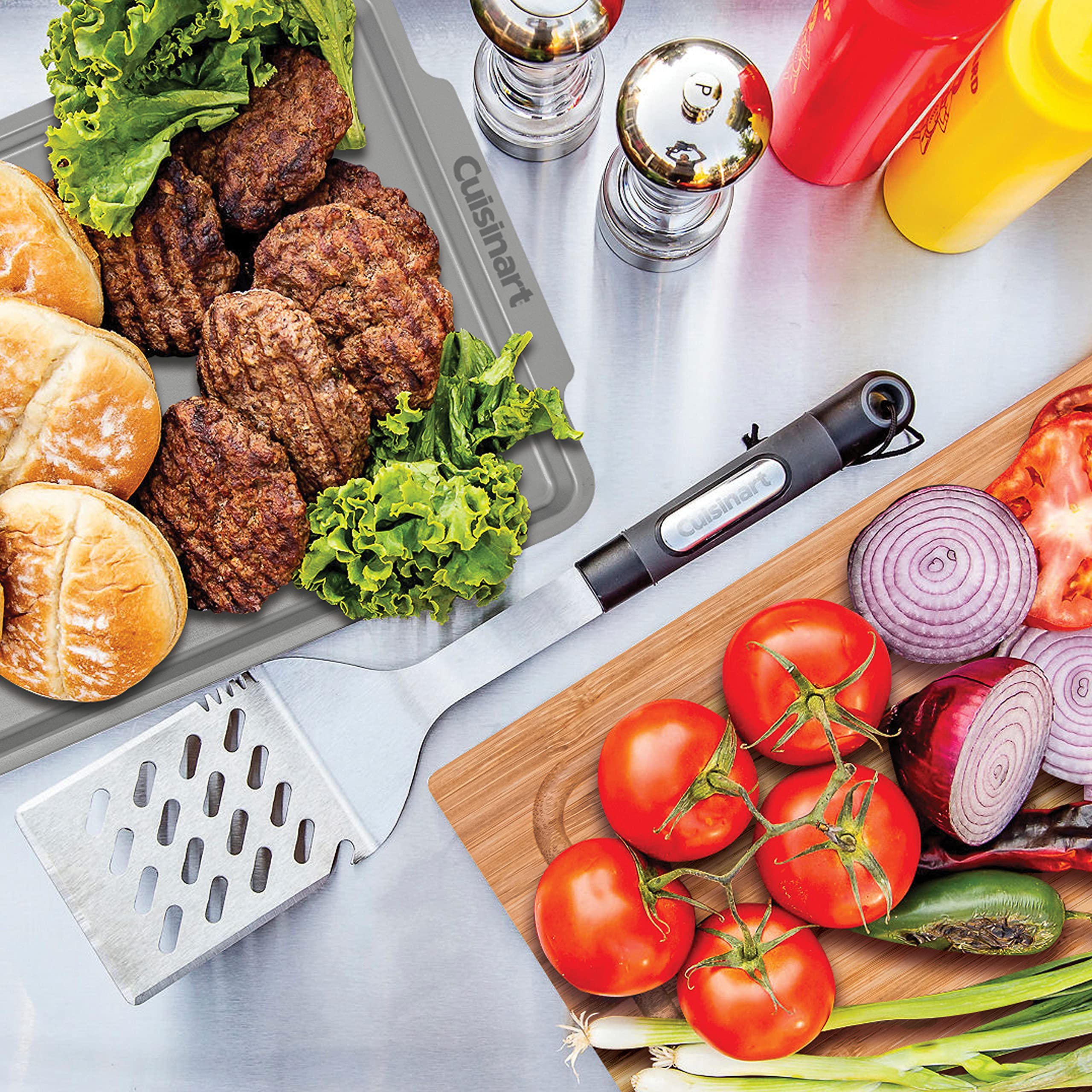 Foto 6 pulgar | Tabla De Cortar Cuisinart Cpk-4884 De Bambú Con Bandeja Oculta - Venta Internacional.