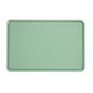 Foto 1 | Tabla De Cortar Kitchenaid Classic De Plástico, 30 Cm X 45 Cm, Color Verde - Venta Internacional.