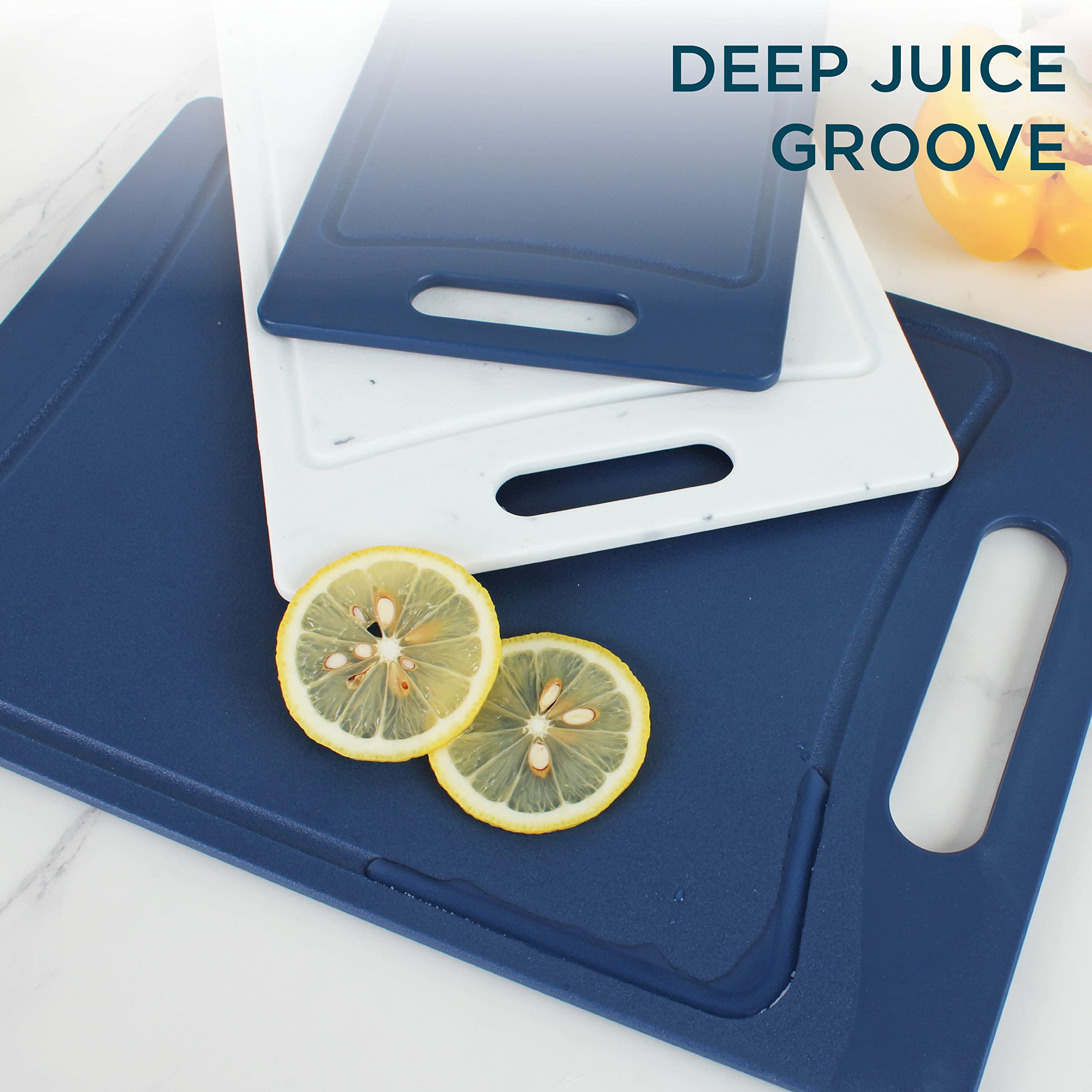 Foto 6 | Juego De Tablas De Cortar Cook With Color Kitchen Essentials De 3 Piezas - Venta Internacional.