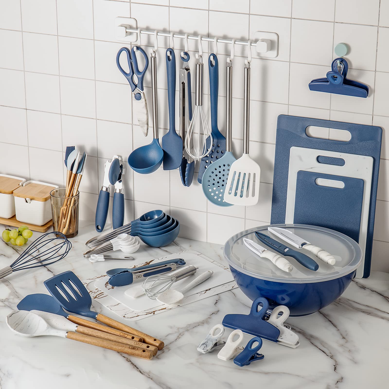 Foto 7 | Juego De Tablas De Cortar Cook With Color Kitchen Essentials De 3 Piezas - Venta Internacional.