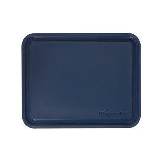 Foto 1 | Tabla De Cortar Kitchenaid Classic De Plástico, 20 X 25 Cm, Color Azul Oscuro - Venta Internacional.