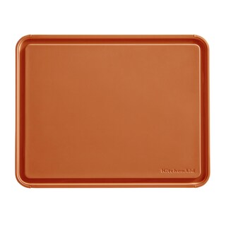 Foto 1 | Tabla De Cortar Kitchenaid Classic De Plástico De 11 X 14 Pulgadas, Color Naranja - Venta Internacional.