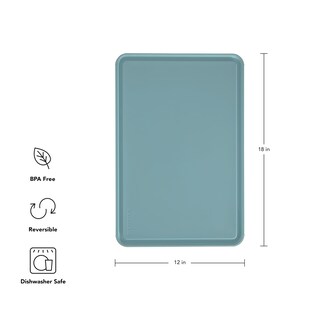 Foto 5 | Tabla De Cortar Kitchenaid Classic De Plástico De 30 Cm X 45 Cm, Color Azul - Venta Internacional.