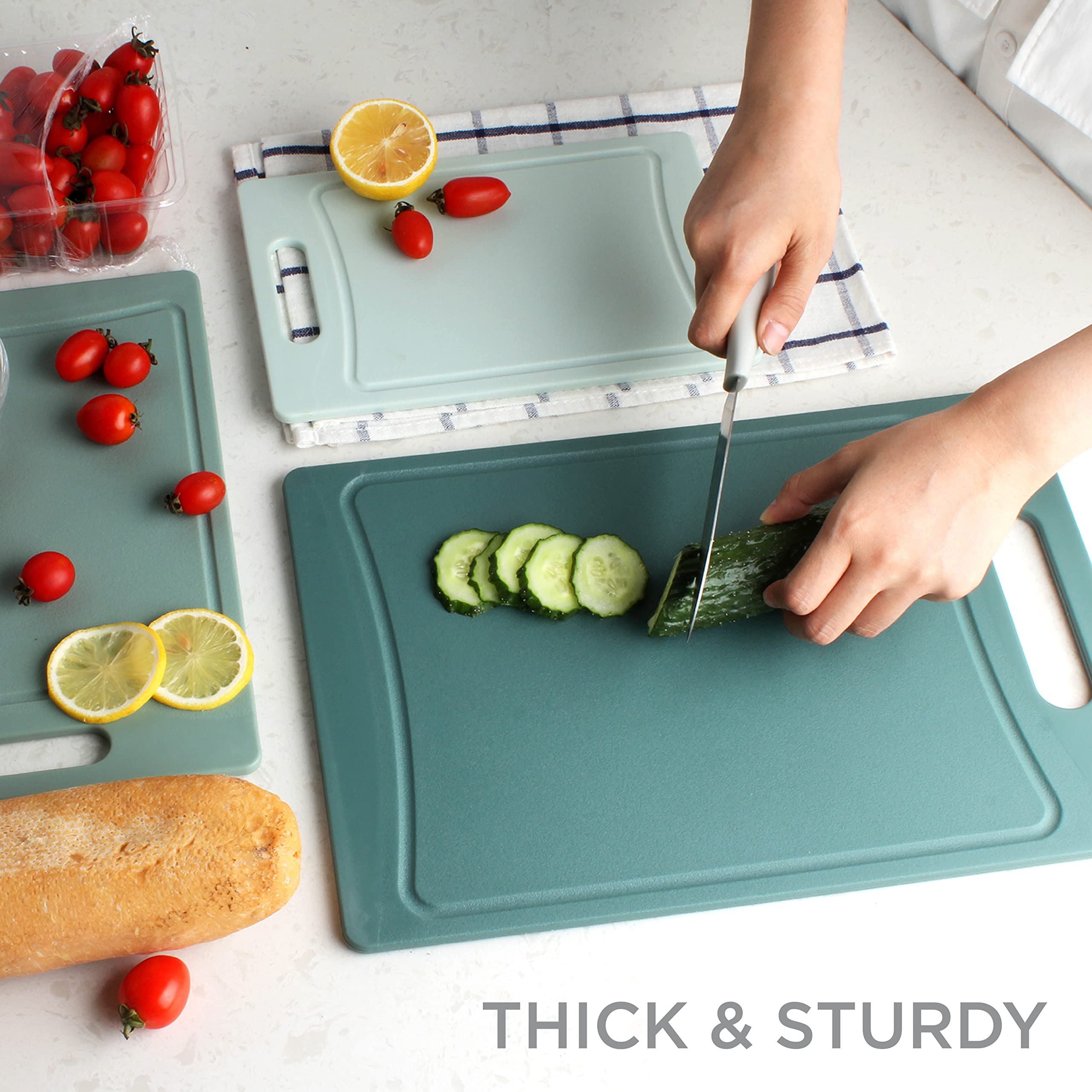 Foto 5 | Juego De Tablas De Cortar Cook With Color Kitchen Essentials, 3 Piezas - Venta Internacional.