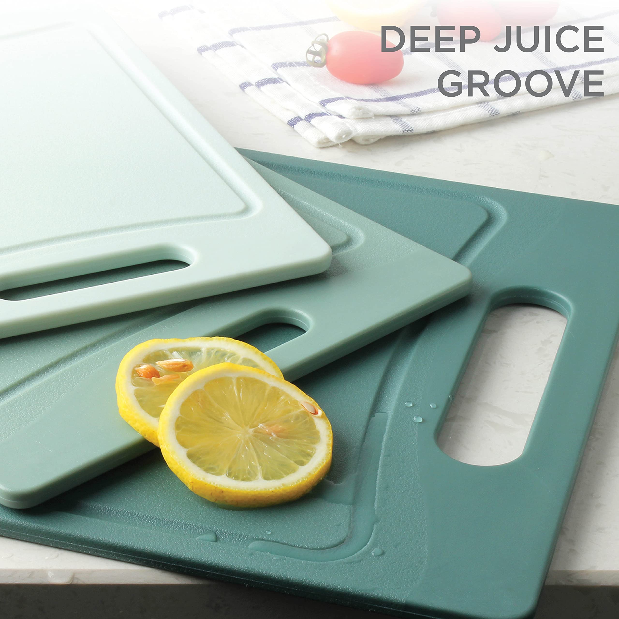 Foto 7 pulgar | Juego De Tablas De Cortar Cook With Color Kitchen Essentials, 3 Piezas - Venta Internacional.
