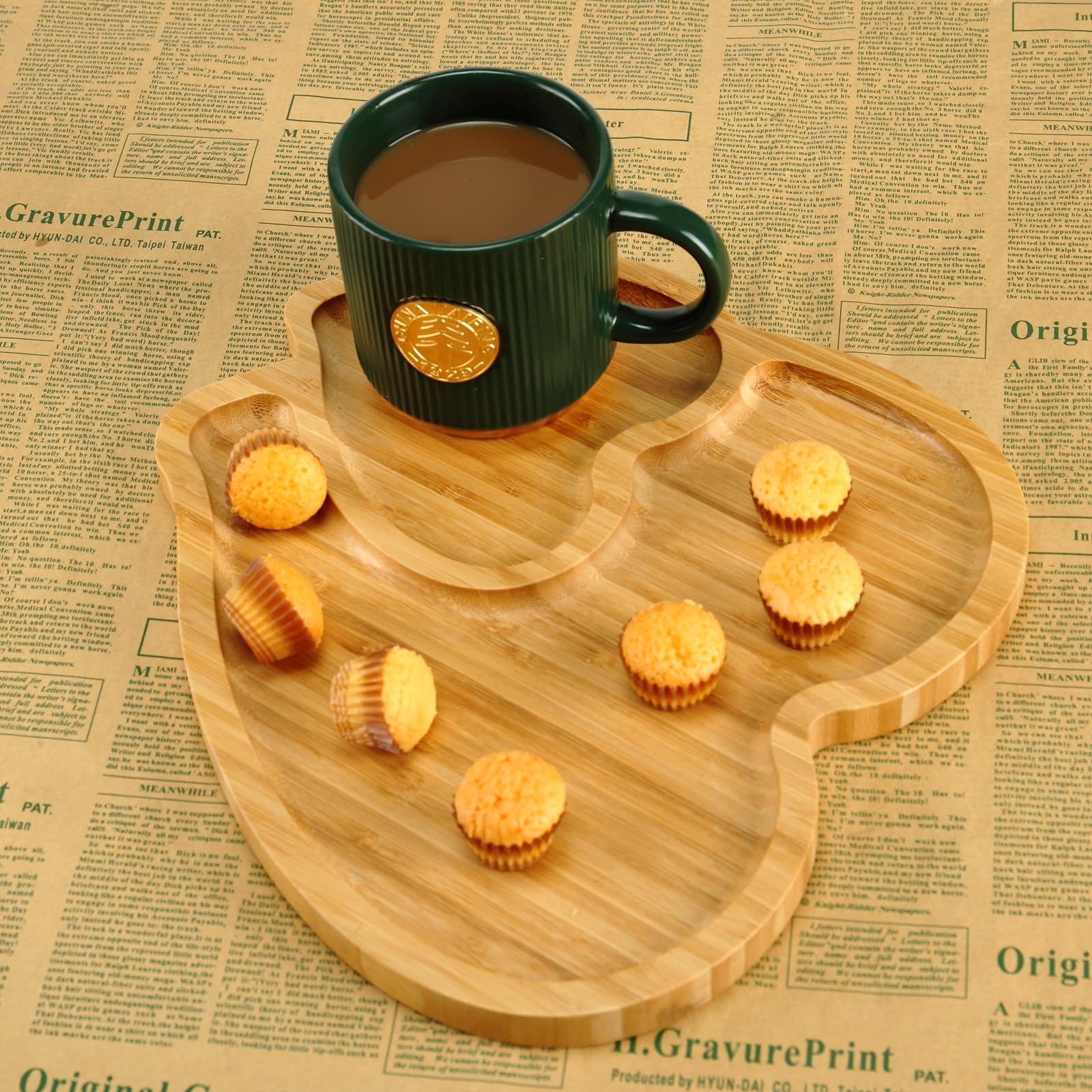 Foto 4 pulgar | Plato Para Servir, Tabla De Madera Para Charcutería Binaryabc En Forma De Corazón - Venta Internacional.