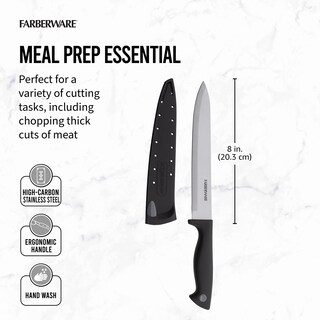 Foto 3 | Cuchillo Para Rebanar Farberware Edgekeeper De 20 Cm De Alto, Acero Inoxidable - Venta Internacional.