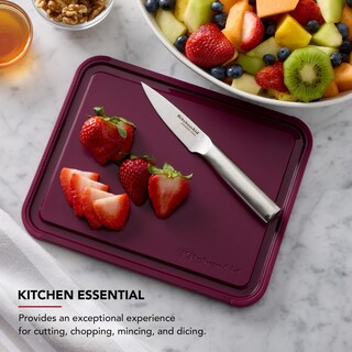 Foto 2 | Tabla De Cortar Kitchenaid Classic De Plástico, 20 X 25 Cm, Remolacha - Venta Internacional.