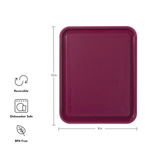 Foto 5 | Tabla De Cortar Kitchenaid Classic De Plástico, 20 X 25 Cm, Remolacha - Venta Internacional.