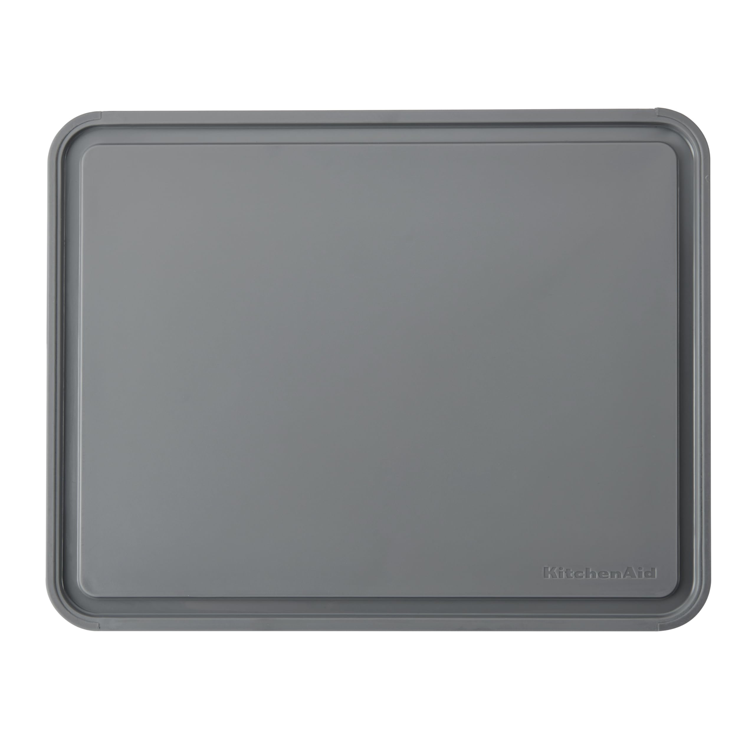 Tabla De Cortar Kitchenaid Classic De Plástico, 11 X 14 Pulgadas, Gris - Venta Internacional.