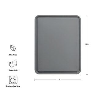 Foto 5 | Tabla De Cortar Kitchenaid Classic De Plástico, 11 X 14 Pulgadas, Gris - Venta Internacional.