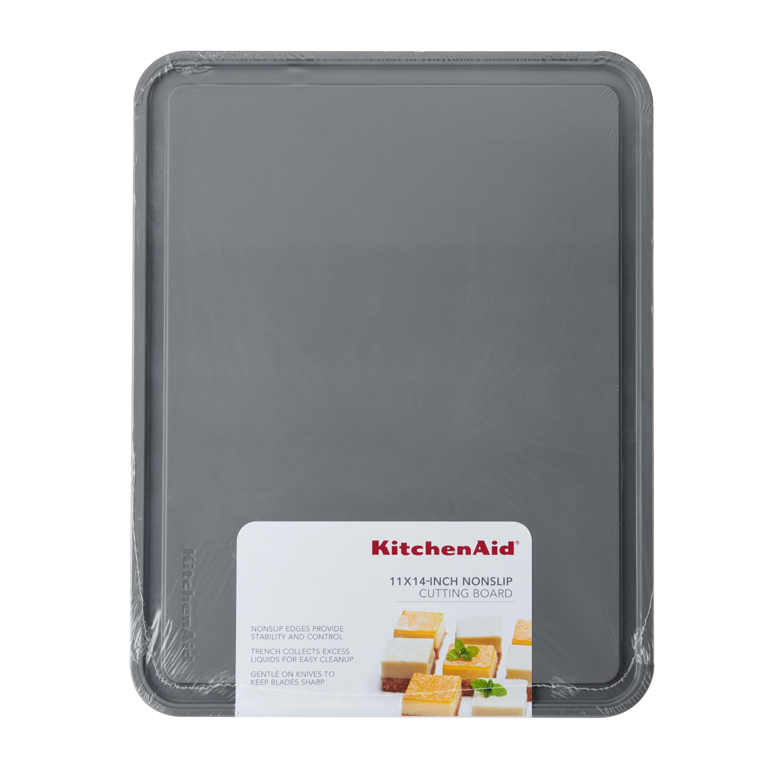 Foto 7 | Tabla De Cortar Kitchenaid Classic De Plástico, 11 X 14 Pulgadas, Gris - Venta Internacional.