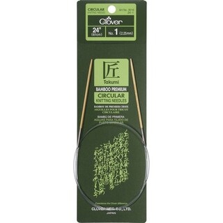 Foto 1 | Agujas De Tejer Clover Takumi Bamboo Circular 60 Cm Tamaño 3 - Venta Internacional.