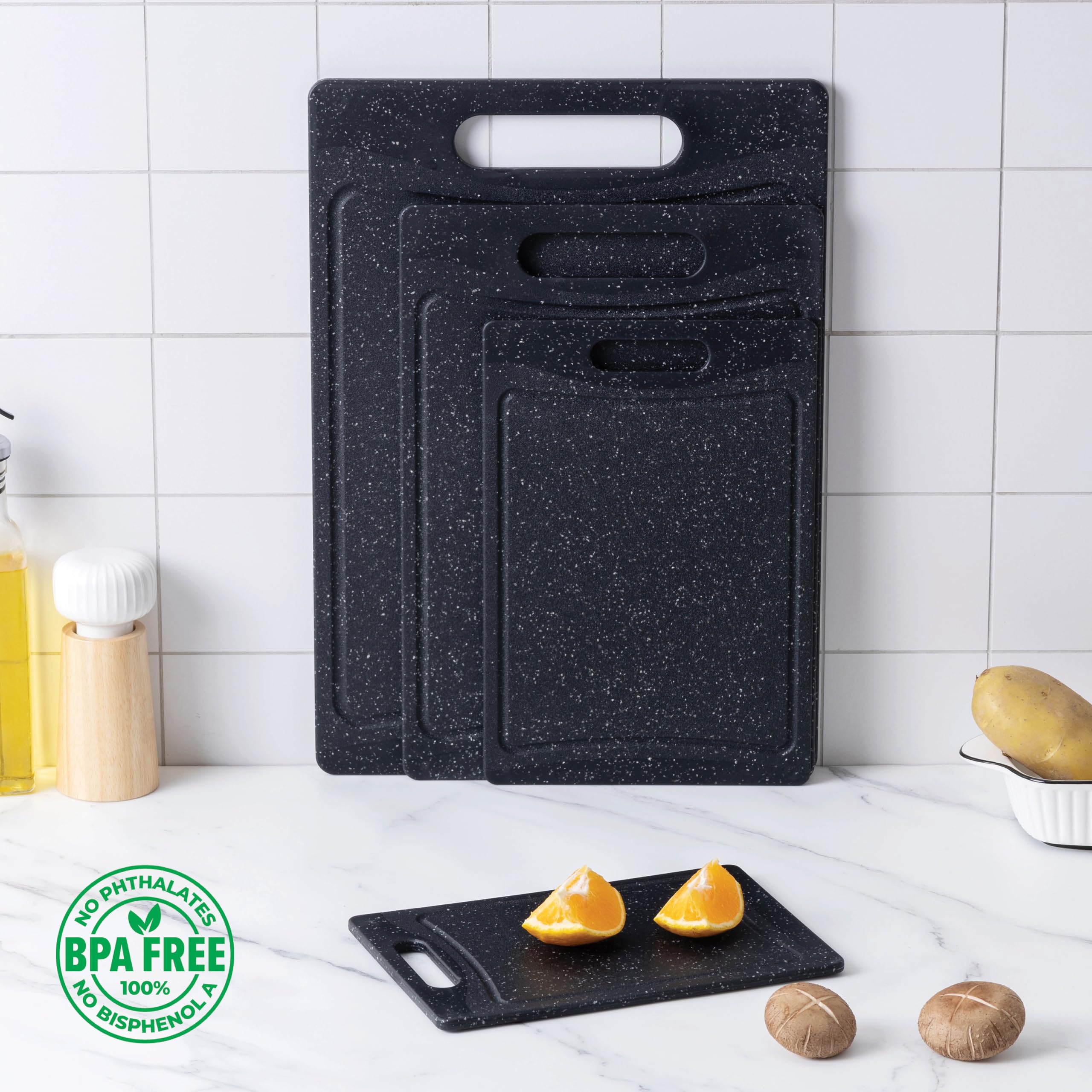 Foto 4 pulgar | Juego De Tablas De Cortar Cook With Color Kitchen Essentials  4 Piezas - Venta Internacional.
