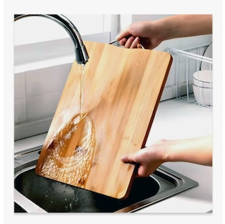 Foto 4 | Tabla De Cocina Para Picar Cortar Alimentos 3 Piezas Bambu Color Beige Madera