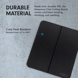 Foto 5 | Tabla De Cortar Messermeister Adventure Chef Plegable Negra - Venta Internacional.