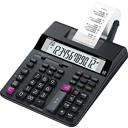 Foto 1 | Venta Internacional- Calculadora de Impresión Casio HR-200RC Negra