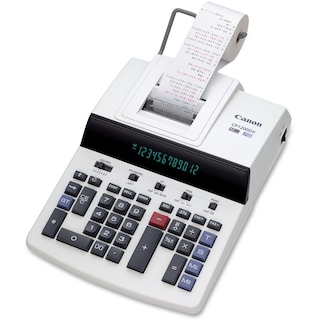 Foto 4 | Calculadora De Impresión Canon Cp1200dii 12 Dígitos Blanca - Venta Internacional.