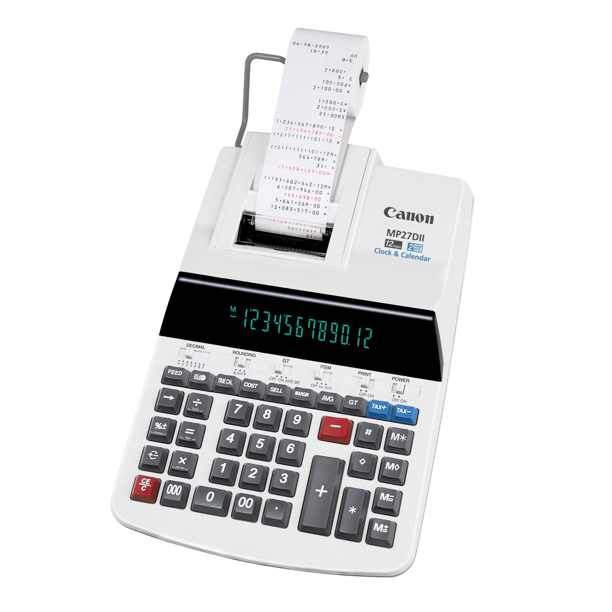 Foto 2 pulgar | Calculadora De Impresión Canon Mp27dii Con Pantalla Fácil De Leer - Venta Internacional.