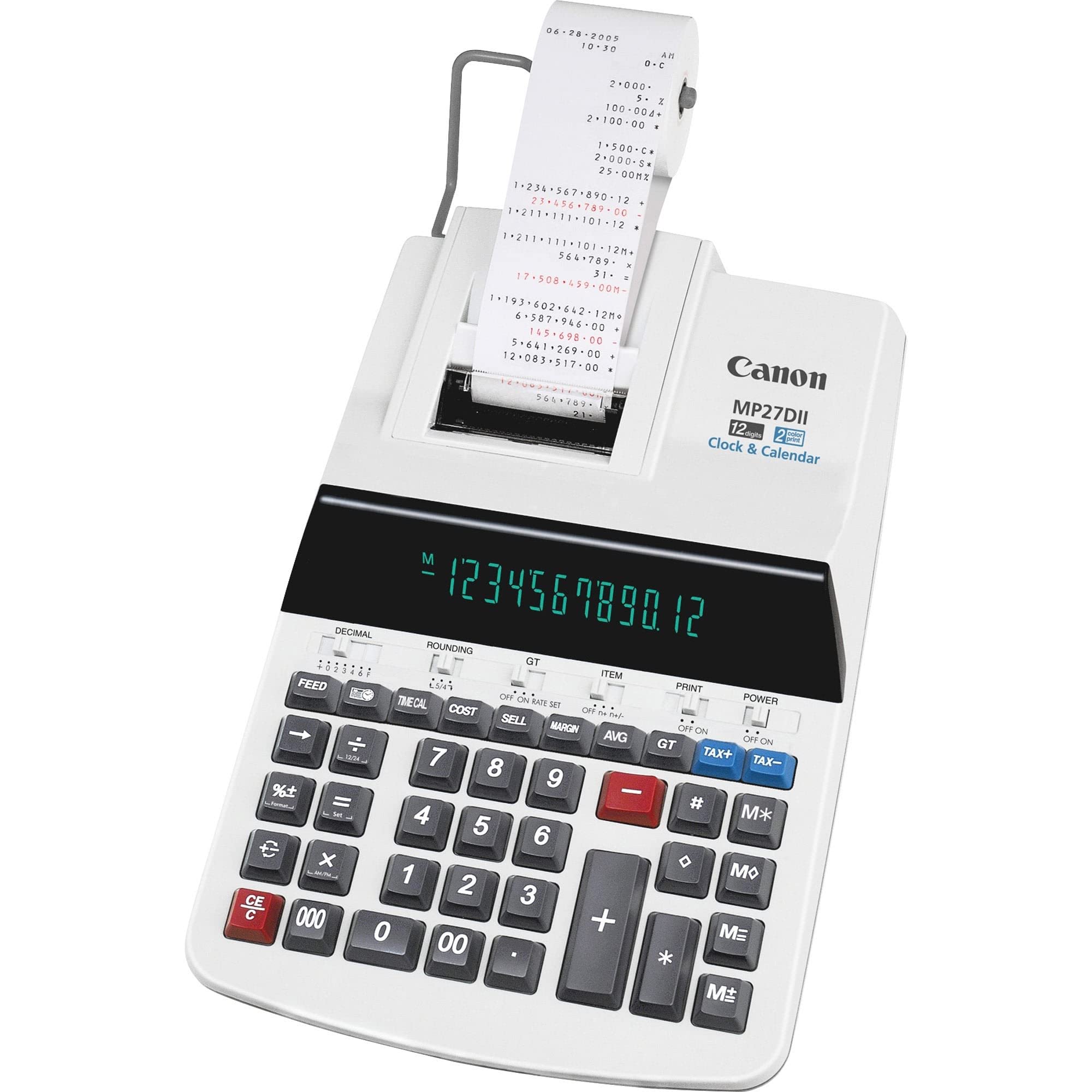 Foto 4 pulgar | Calculadora De Impresión Canon Mp27dii Con Pantalla Fácil De Leer - Venta Internacional.