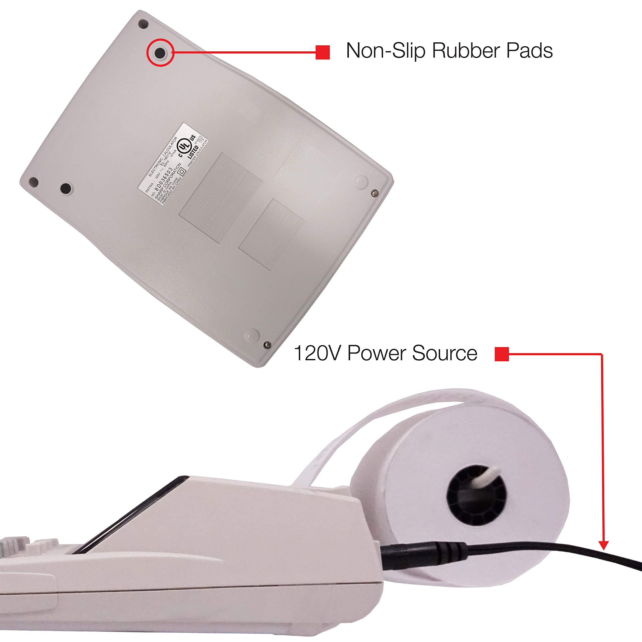 Foto 6 pulgar | Calculadora de Impresión Sharp EL-1750V de 12 Dígitos - Venta Internacional
