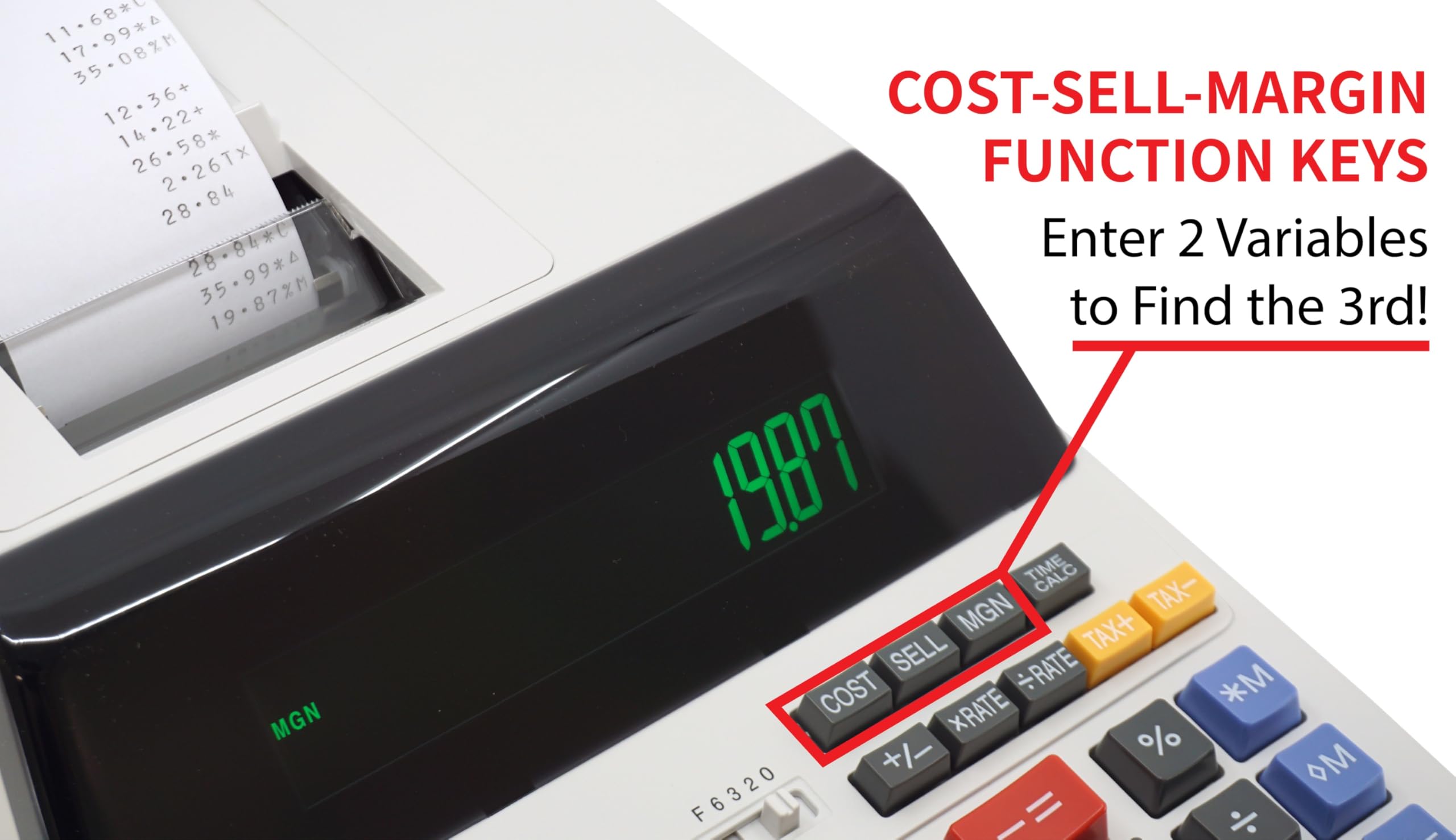 Foto 6 | Calculadora De Impresión Sharp El-1197piii Con Reloj Y Calendario - Venta Internacional.