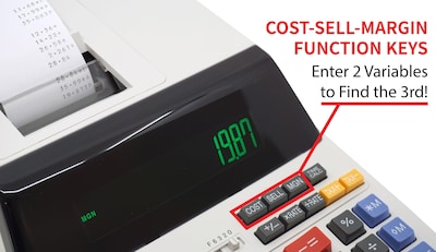 Foto 6 | Calculadora De Impresión Sharp El-1197piii Con Reloj Y Calendario - Venta Internacional.