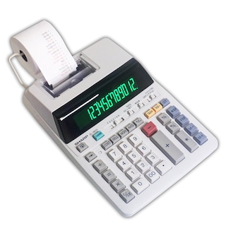 Foto 2 | Calculadora De Impresión Sharp El-1801v Ink, 12 Dígitos, Ac - Venta Internacional.