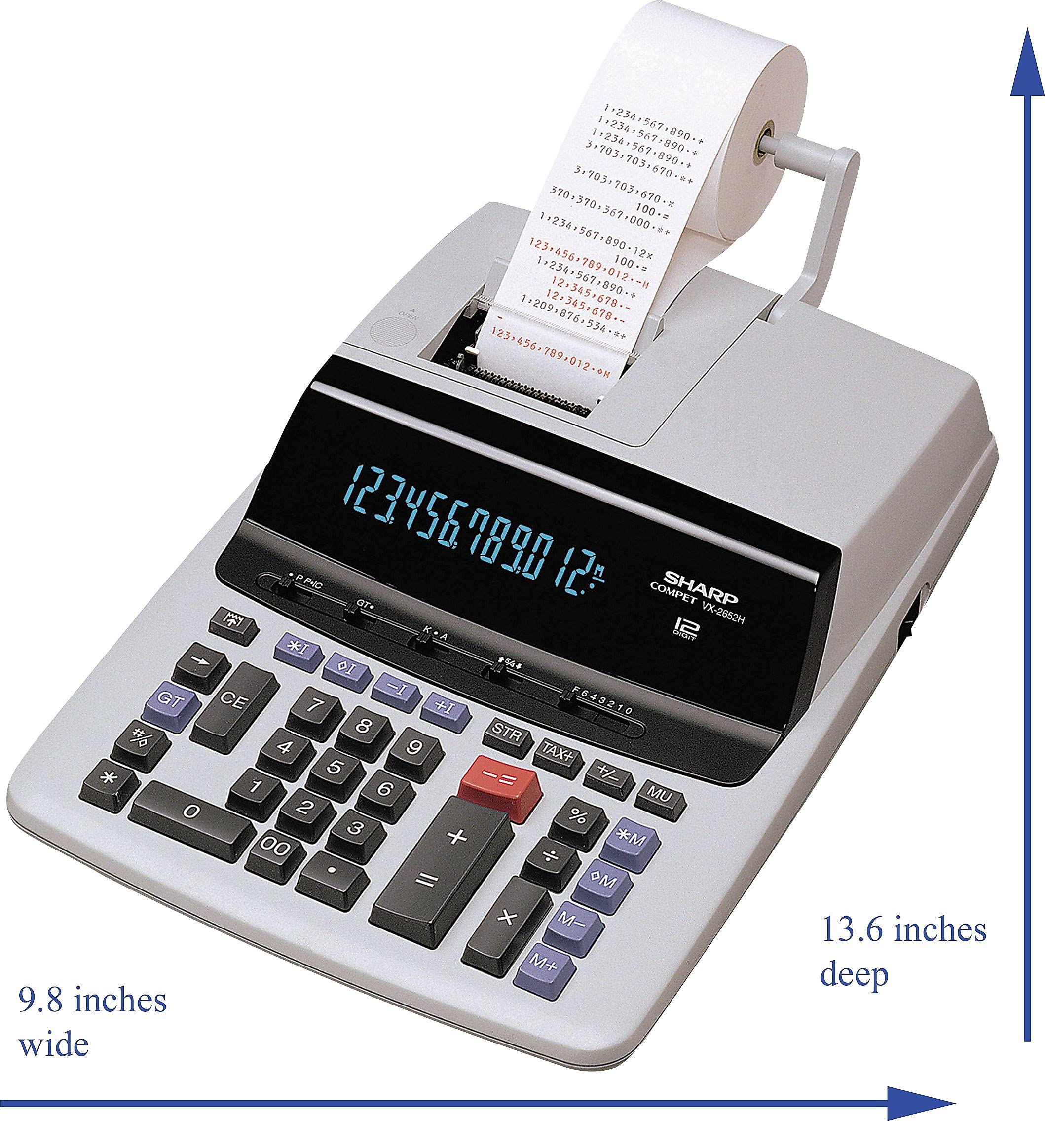 Foto 5 pulgar | Calculadora de Impresión Sharp VX2652H Bicolor 4,8 LPS - Venta Internacional