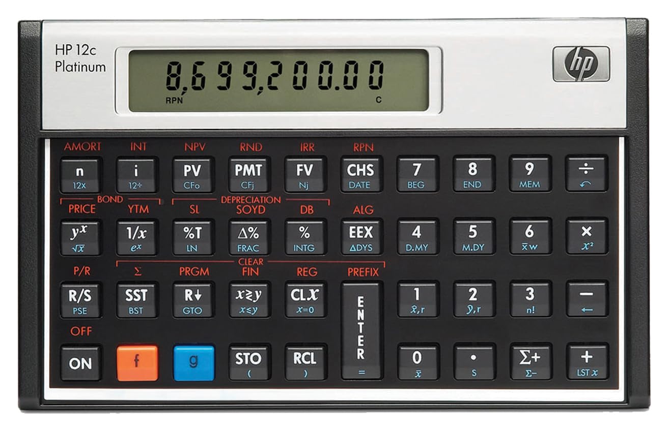 Foto 2 pulgar | Calculadora Financiera Hp 12cp Entrada De Datos Rpn Eficiente - Venta Internacional.