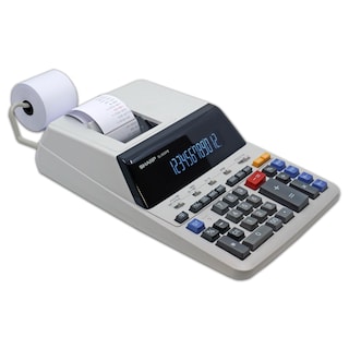 Foto 4 | Calculadora De Impresión Sharp El-2630piii De 12 Dígitos Con Rollo De Papel - Venta Internacional.